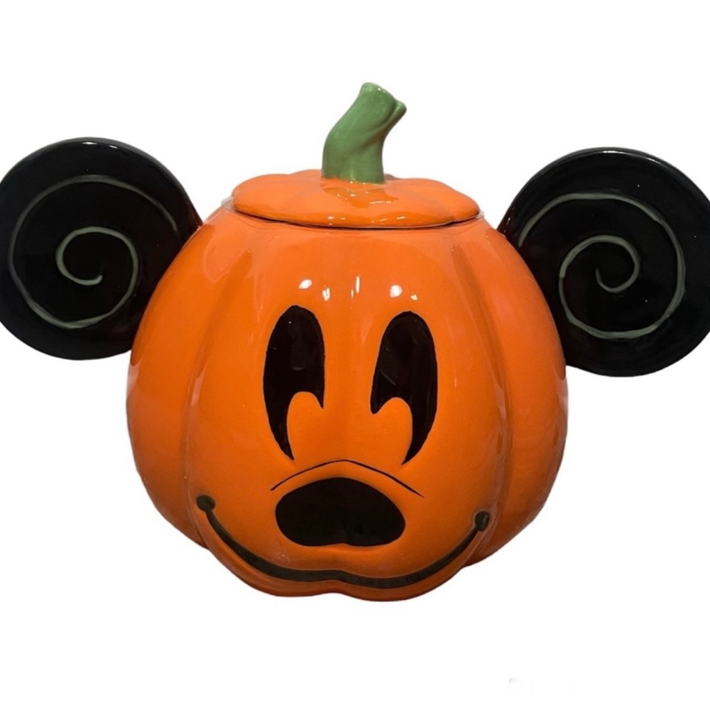 DISNEY MICKEY MOUSE HALLOWEEN COOKIE JAR
